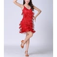 thumbnail image 6 of Fringe Latin Salsa Roaring 20s 1920s Style Ballroom Dancing Dresses, 6 of 7