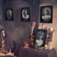 thumbnail image 4 of Retrato De Terror De Halloween Marco De Fotos De Cara Cambiante 3D Marco De Fotos De Miedo Para Decoración De Fiesta De Halloween 4 Uds Methold HA037632-00, 4 of 6