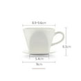 thumbnail image 4 of ACDANC Ceramic Coffee Dripper,Pour Over Maker with Three Hole Design,Smooth Brewing, 4 of 8