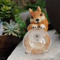 thumbnail image 3 of Cartoon light ornaments statue sculpture decor for Squirrel, 3 of 8