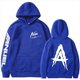 thumbnail image 5 of Sudaderas con capucha de lana de otoño para hombre, sudaderas con estampado de Anuel AA Real Hasta La Muerte, ropa de calle, Jersey holgado de rapero, Tops informales con capucha, 5 of 5