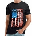 thumbnail image 3 of Big and Tall Shirts for Men Tshirts Men's Flag T Shirt Patriotic Tee Short Sleeve Independence Day Apperal Workout Muscle T Shirts Bulk Mens Socks Turtle Neck Tee Sports Shirt for Men Slim Fit S, 3 of 3