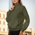 thumbnail image 2 of Ierhent Ladies Long Sleeve Tops And Sweaters Womens Oversized Sweatshirts Pullover Casual Crewneck Long Sleeve Tops Comfy AG,M, 2 of 4