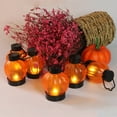 thumbnail image 4 of sruoe Decoration LED Candle Light, Flameless Candles, Flickering Fake Candles, Pumpkin Lantern Electronic Candle, Electric Tea Candles for Halloween, Christmas, Holiday, Anniversary, Wedding, Party, 4 of 7