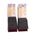 thumbnail image 6 of MUK LUKS Women's Wide Width Compression Nylon Knee-High Socks, 3-Pack, Shoe Size 6-10, 6 of 6
