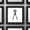 thumbnail image 5 of Gallery Pops DC Comics Wonder Woman - Bracelets Crossed Pose Wall Art, Black Framed Version, 12" x 12", 5 of 5