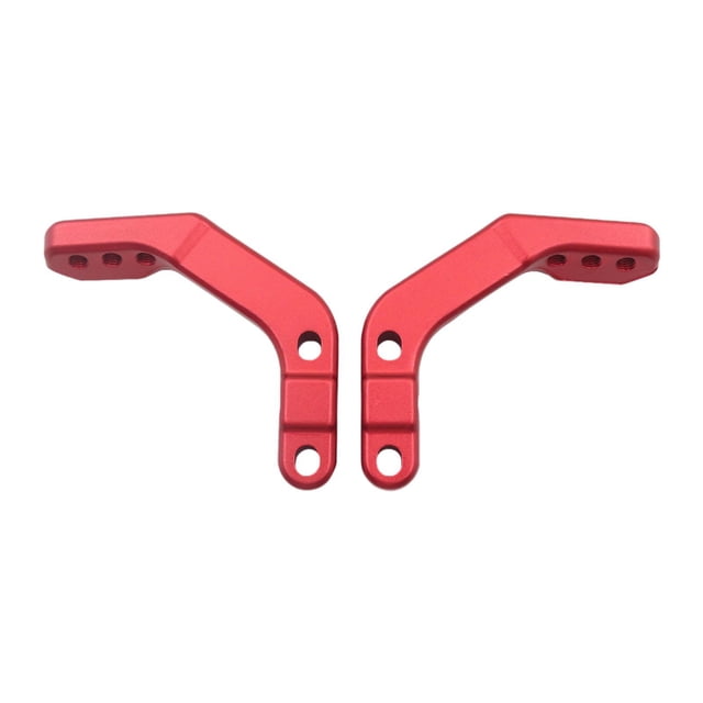 Colaxi Motorcycle Handguard Mounts Aluminum Alloy Part Component Hand Guards Holder for Motorbike Snowmobile ATV 28mm Handlebar Red