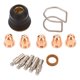 thumbnail image 4 of Consumibles para soplete de soldadura, 13 piezas Accesorios para soplete de soldadura Consumibles para soldadura Boquilla de electrodo para soplete de soldadura Características líderes en su clase, 4 of 14