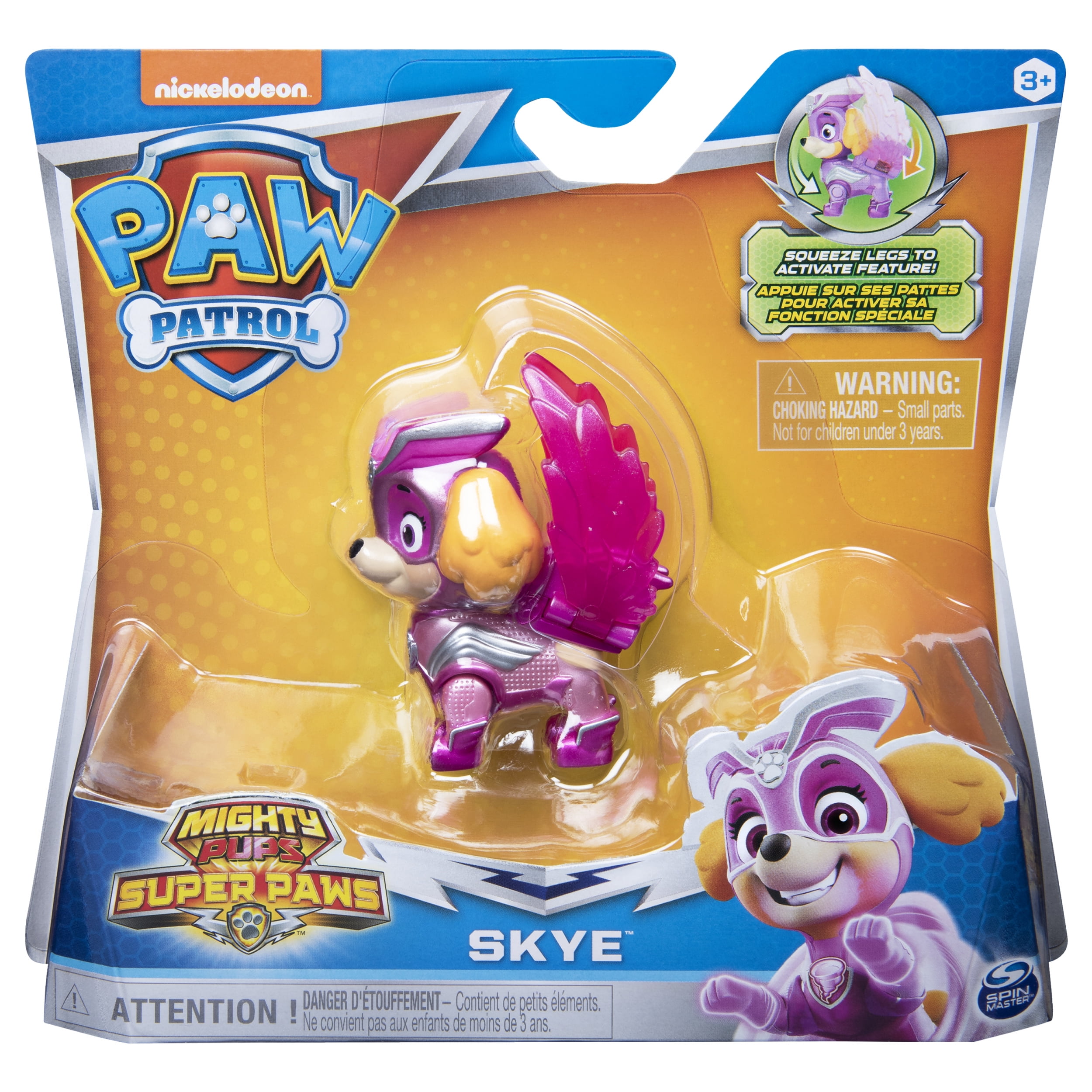 PAW Patrol Mighty Pups Super Paws Skye Action Figures NEW