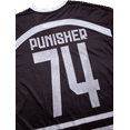 thumbnail image 5 of Marvel Mens Hockey Jersey - Spider-Man Mickey Mouse Punisher Long Sleeve Mesh Hockey Jerseys for Men, 5 of 7