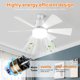 thumbnail image 4 of Bolbo Bombilla Bootero Del Ventilador Techo 3 Velocidad Viento para La Oficina en Casa, 4 of 9