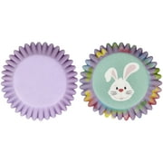 Wilton Easter Bunny Mini Cupcake Liners, 50-Count