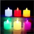 thumbnail image 2 of Flameless Led Electronic Candle Light Fake Candles Decorations For Bar Party Wedding, 2 of 8