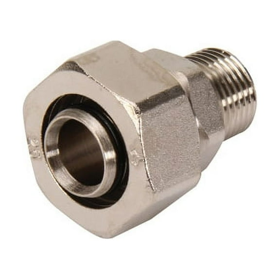 Maxline M8005 Straight Fitting for 3/4-Inch Tubing with 1/2-Inch Male NPT Thread Rapidair