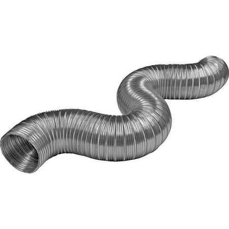 - LAMBRO INDUSTRIES Flexible Duct Pipe, Aluminum, 4-In. x 8-Ft. 302L