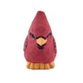 thumbnail image 3 of Cardinal Bird Wood Figurine - Miniature Handmade Red Art Carved Small Animals Collectible Memorial Gift, 3 of 4