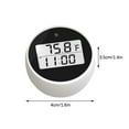 thumbnail image 3 of Ice Bath Thermometer & Timer | Floating Pool Thermometer with Digital LCD Display | IP66 Waterproof for Cold Plunges & Hot Tubs | -4°F to 158°F Range | ABS Material, 3 of 7