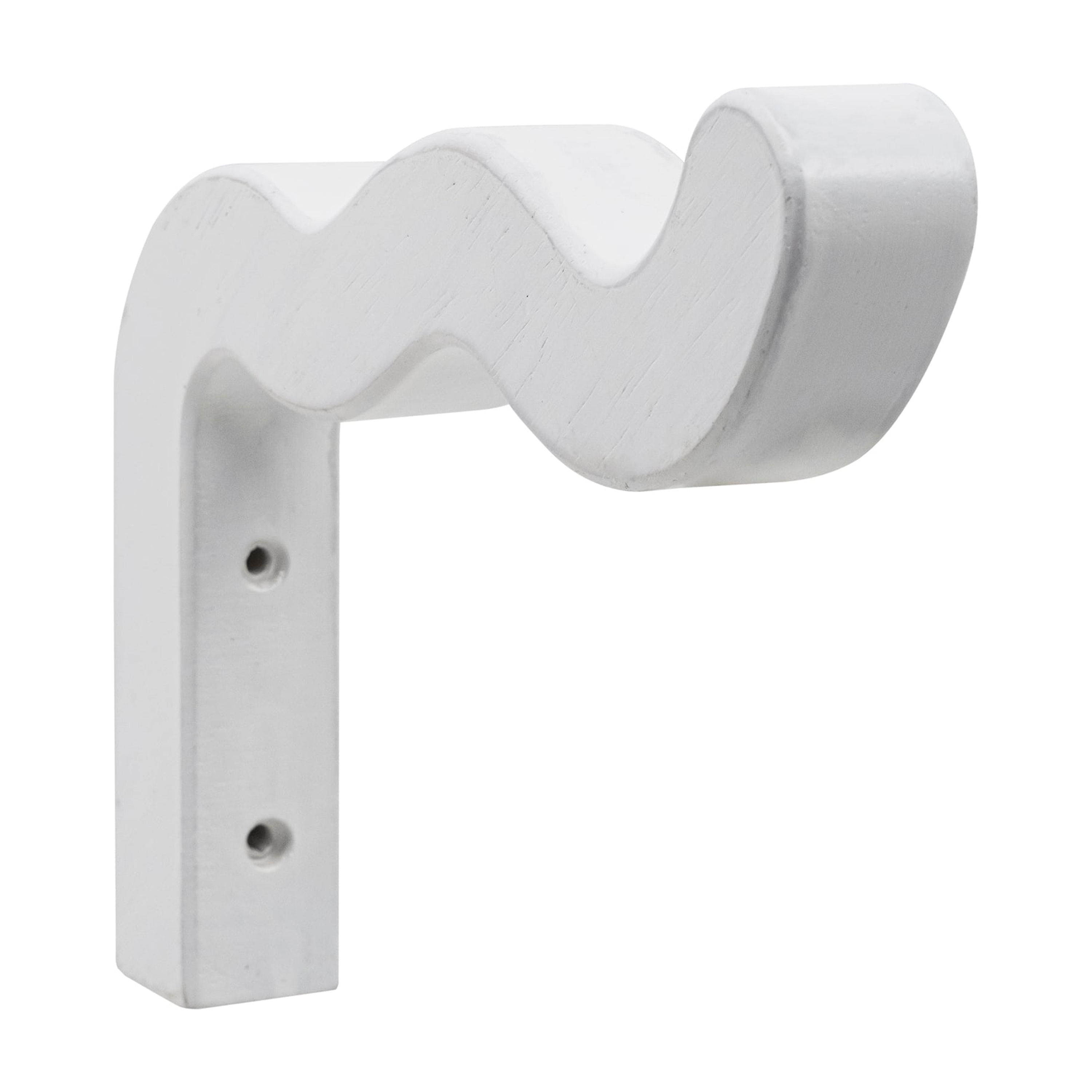 Mainstays 7 inch White Wood Grove Wall Plant Hanger, 1 Pack