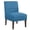 Blue, variant on Cterwk Upholstered Accent Chair with Wood Legs, Fabric Armless Side Chair for Living Room, Bedroom, Office, Beige