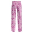 thumbnail image 4 of FrzhBrz Easter Comfy Pajama Pants Women Rabbit Graphic Pajama Pant Baggy Drawstring Pajama Bottoms Fun Easter Eggs Graphic Sleepwear Bottoms Lounge, 4 of 6