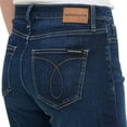 thumbnail image 4 of Calvin Klein Jeans Women`s Roll Cuff Denim Short- Pacific Blue Size:4, 4 of 4