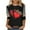 05 Multicolor, variant on Valentines Tshirt Women, Leopard Print Heart Tshirt, Ladies 3/4 Sleeve Tops Women Valentine's Day Love Festival Leisure Print Shirt Casual Round Neck Three Quarter Sleeve T-Shirt Top