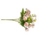 thumbnail image 3 of Flor de rosa artificial Decoración floral Flor de simulación Fiesta de boda Rosa falsa Decoración del hogar, 10 cabezas Inevent HA7988-00B, 3 of 6