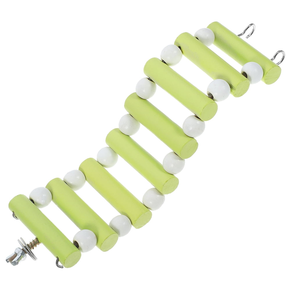 LOLIPPYY Chinchilla Ladder for Small Animals Wooden Climbing Toy 1 Set