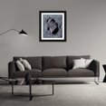 thumbnail image 3 of Stephen Chambers 20x23 Black Ornate Wood Framed With Double Matting Wall Art Titled - One Small Step, 3 of 6