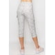 thumbnail image 4 of Joggers Capri Cargo ALWAYS para Mujer en Gris Jaspeado Talla XL, 4 of 6