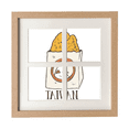 thumbnail image 1 of Snake Nourriture Frit Poulet Taiwan Cadre Mur Table Affichage 4 Ouvertures Image, 1 of 3