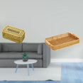 thumbnail image 2 of Combinación De Soporte Para Papel De Seda Y Cesta De Fruta Tejida Para Escritorio De Baño Y Cocina. Funda Para Caja De Pañuelos Y Recipiente Para Aperitivos Para El Hogar Y El Restaurante., 2 of 8