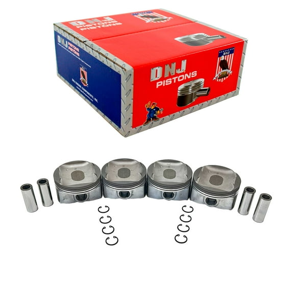 DNJ P954A Pistons Set Fits Cars & Trucks 16-20 Toyota 2.7L DOHC