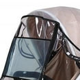 thumbnail image 5 of Baby Stroller Rain Cover - Waterproof Stroller Pushchair Wind Dust Cover Universal for Infant Pram Buggy Covers Protect Baby from Weather Rain Bug Fly, 5 of 8