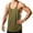 Army Green, variant on Mens Tank Top Beach Summer Casual Fashion Sports Solid Vest Sleeveless Round-Neck Tank Top