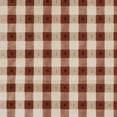 thumbnail image 5 of Thermalogic Checkmate Energy Efficient Room Darkening Mini Check Pattern Pole Top Curtain Panel Pair Each 40" x 84" Burgundy, 5 of 5