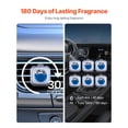 thumbnail image 3 of 6-Pack Car Air Fresheners - New Car Scent Vent Clips, 4ml Each for Long-Lasting Freshness, 3 of 11