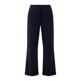 thumbnail image 6 of Edvintorg Sweats for Women Loose Casual Elastic Waisted Wide Leg Jogger Solid Color Athletic Pant with Pocket Plus Size Women Clothing Navy S-3XL, 6 of 8