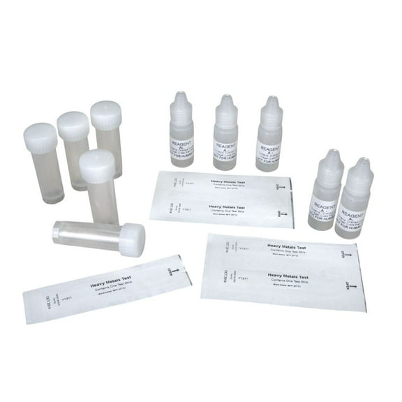 Lead Soil Test Kit, Instructions And Enough Materials For 5 Soil Tests