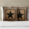 thumbnail image 2 of Western Throw Pillow Cover 20x20 Inch Texas Star Pillow Covers \u200bSet of 2 Primitive Vintage Decorative Pillowcase for Home Bedroom Sofa, 2 of 7
