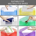 thumbnail image 3 of CATIEBYE 12Pcs Document Bag for Students A4 Size Assorted Color, 3 of 8
