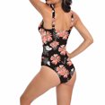 thumbnail image 5 of Kmdttou Swimwear for Women Fashion Versatile Swimsuit Large Classic Retro Printed Swimsuit on Clearance!, 5 of 7