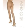 thumbnail image 6 of Melas Women's Melas Microfiber Opaque Control Top Tights - Womens - Female, S-M, Cork, 6 of 12