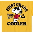 thumbnail image 3 of Peanuts - Just Got Cooler First Grade - Snoopy -  Toddler And Youth Short Sleeve T-Shirt, 3 of 6