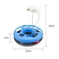 thumbnail image 2 of Catch Essentials Funny With Exercise Balls For Indoor Pet Toy Catnip Spring Cat Tunnel Cat Tracks Roller Tracks Cat Game Turntable GREEN, 2 of 8