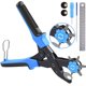 thumbnail image 1 of Perforadora redonda azul de 2-4,5 mm con 6 tamaños de perforación, alicate giratorio profesional para orificios de cinturón de cuero para tarjetas, correas de reloj, bolsos, carrito, 1 of 5