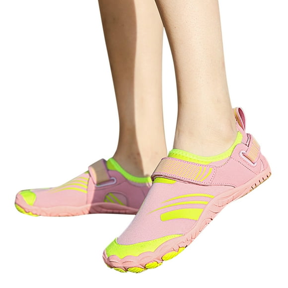 Water Shoes for Women Men Quick Dry Wide Toe Aqua Shoes Adjustable Straps Barefoot Socks for Swim Beach River Pool Surf