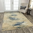 thumbnail image 3 of Alora Decor Noble 8' x 10' Abstract Beige/Gray/Gray/Rust/Blue Hand Knot Area Rug, 3 of 4