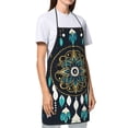 thumbnail image 3 of Fuzoiu Boho Dreamcatcher Print Waterproof Apron, Kitchen Apron for Women Men Chef, Apron for Christmas Dinner Party Cooking Baking Crafting House Cleaning Kitchen, 3 of 7
