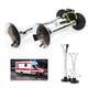 thumbnail image 3 of Bocina neumática para automóvil, 130dB 12V/24V ABS Metal Universal Bocina de aire neumática para automóvil Trompeta doble para tren Auto Camión Camión, 3 of 14